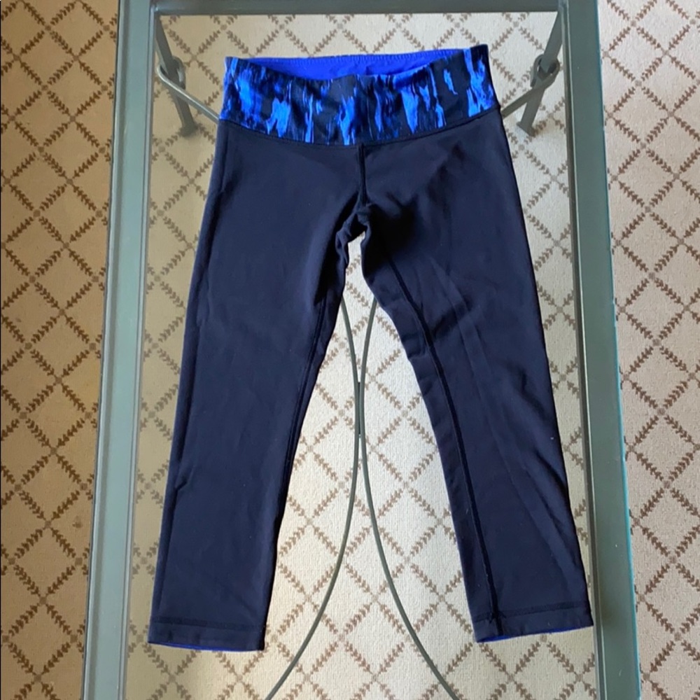 Lululemon Reversible Cropped Leggings
